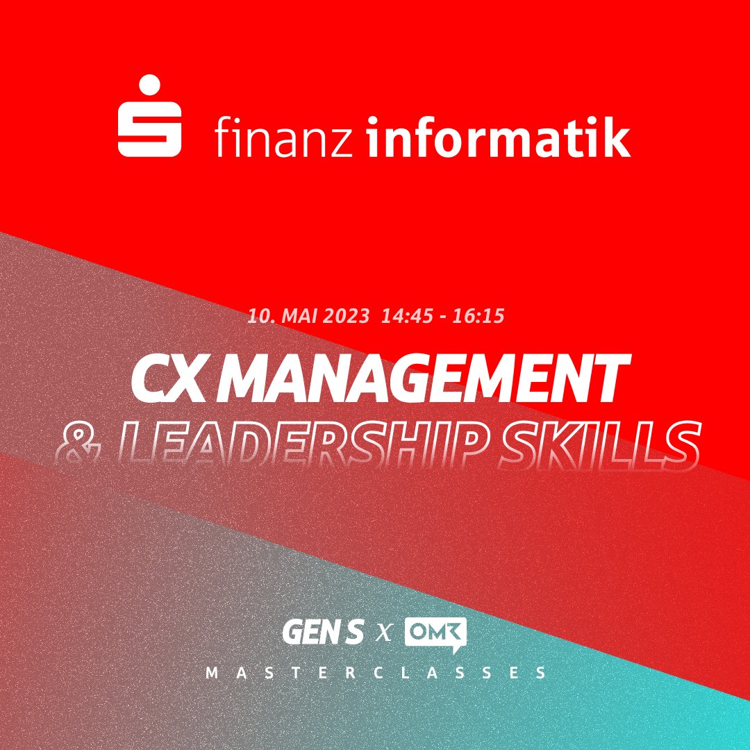 FI auf dem #OMRFestival 2023 – jetzt noch bis morgen für unsere Masterclass bewerben: From #Strategy to Reality - #CX Management &amp; #Leadership Skills für die kundenzentrierte Transformation | 10. Mai 2023 | 14:45 - 16:15 Uhr  🚀ow.ly/iIP050NRsoF