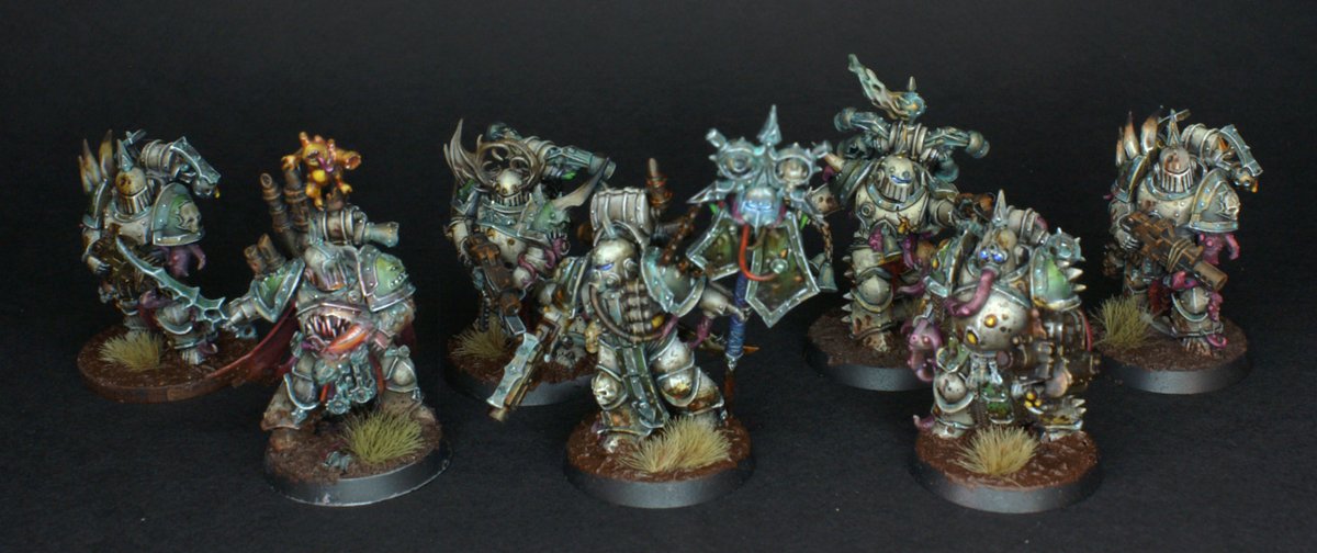 dominique_lentz's tweet photo. #warhammer40k #warhammer40000 #WarhammerArt #WarhammerCommunity #PaintingWarhammer #paintingminiatures #warhaprem
Plague Marines 2nd squad https://t.co/1BHBuG8NGo