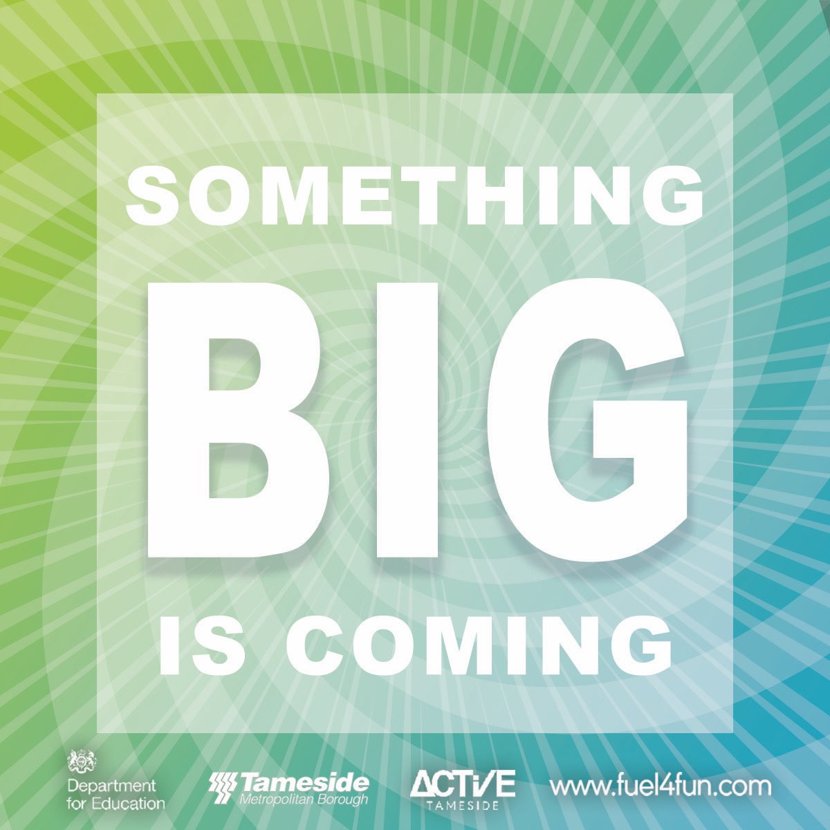 HAFTameside_'s tweet photo. Something BIG is Coming!

If you thought last year was good, you've seen NOTHING yet! 👀

@active_tameside @TamesideCouncil 

#Fuel4Fun #ActiveTameside #Tameside #Community #Summer #ComingSoon #BigAnnouncement https://t.co/mG6FPheBre
