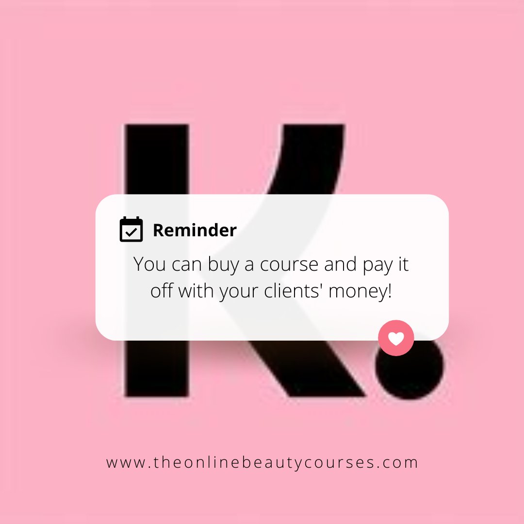 TOBC_CS's tweet photo. We have KLARNA available on our website!
https://t.co/YNR5sbk6k4
Work smarter, not harder!

#klarna #beauty #beautycourses #remote #onlinelearning #accredited #beautyaccredited #virtualcourses https://t.co/n67fVKVqwS