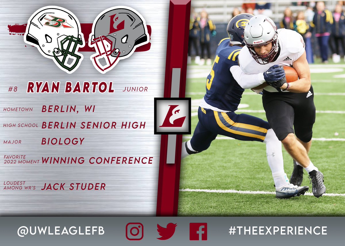 UWLEagleFB's tweet photo. Meet some of the WRs with us this spring!

#TheExperience #d3fb https://t.co/KjsiGtWRbL