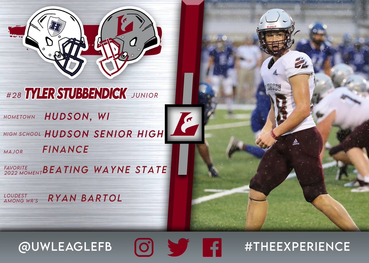 UWLEagleFB's tweet photo. Meet some of the WRs with us this spring!

#TheExperience #d3fb https://t.co/KjsiGtWRbL