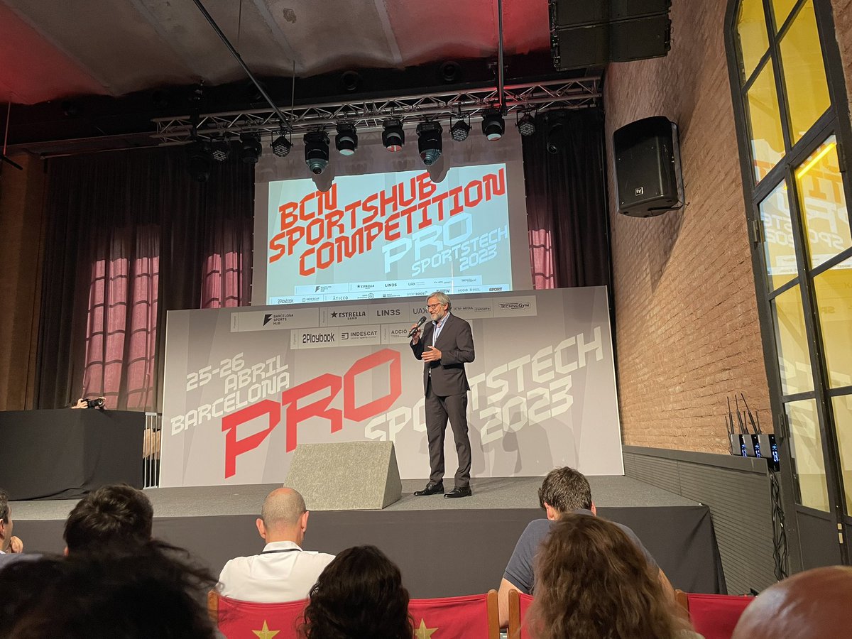 2Playbook's tweet photo. ¡Llega la hora de la BCN Sports Hub Competition!
Organizan @2Playbook e @indescat. Competición promovida por el @bcn_ajuntament que cuenta con la colaboración de @BcnSportHub, @SportBoostHub, @AticcoLab, @ispo, @BarcaInnoHub y T3N Sports Investment.
#PROsportstech23 https://t.co/QAmUDVVjOe