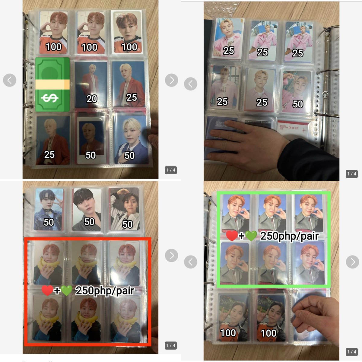 itzcaratdeul_'s tweet photo. eto sya baka may interested sa inyo boonana and other BSS Seungkwan papels
wts lfb ic interest check
Seungkwan Photocards
-mrcari;sfeta
-all in
-50% PAYO;rb in 5days
-sco/ggx/j&t
t. second wind weverse pob ktown4u an ode fts kit ver https://t.co/IzUSvLUKC1