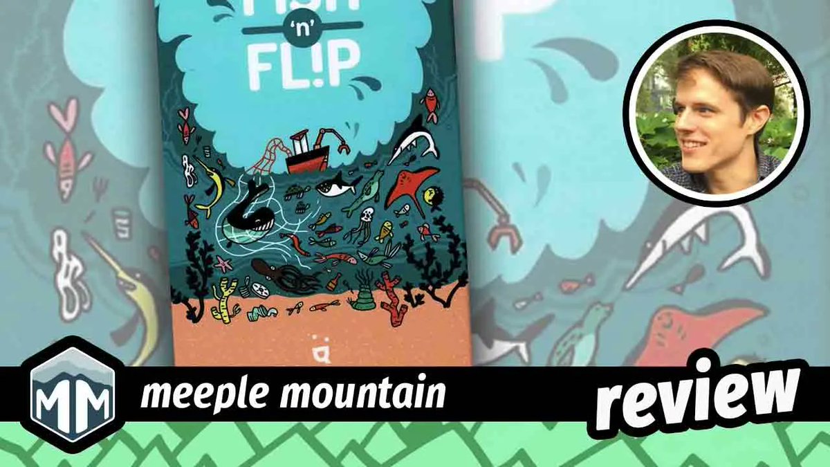 meeplemountain's tweet image. Andrew spent months at sea with @Helvetiq's Fish ’n’ Flip for this Meeple Mountain review. 
meeplemountain.com/reviews/fish-n…

#BoardGame #FishGame #PuzzleGame