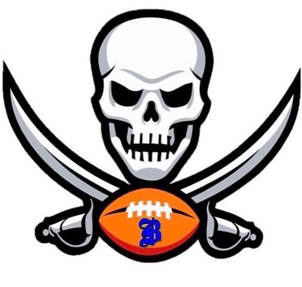 BrunswickFB's tweet photo. Thank you @GoMocsFB @Coach_Shak for recruiting our Pirates! Look forward to seeing you back at Spring Practice! 🟦🟨🏴☠️☠️⚓️ #AllAboutTheFamily #PiratePride #StopByTheHigh https://t.co/ZKEq9OTAKK