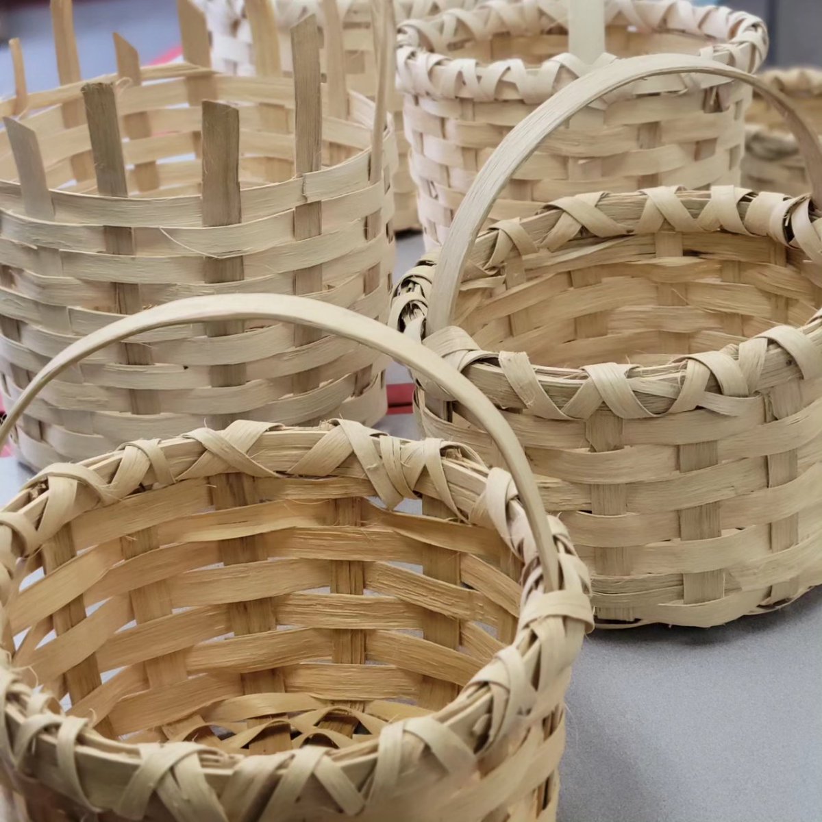 A HUGE thank you to Mr. Neal Thomas and Mr. Earl Ijames for coming to Sandhills Farm Life Elementary School's Heritage Day yesterday! Everyone had a blast learning about the hard work behind white oak basket weaving and all the joy that comes with the finished product!