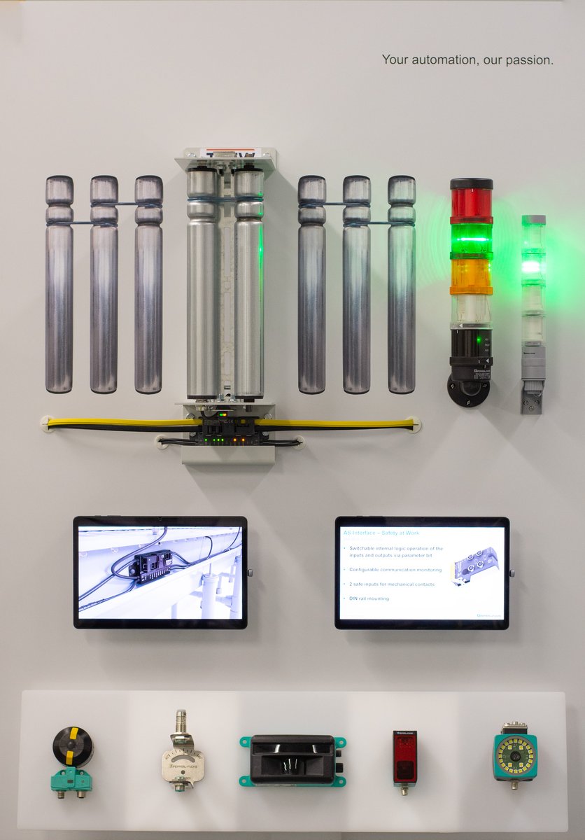 PepperlFuchsUSA's tweet image. We're excited to be part of the @ASInterNA booth at @INTERPHEX!

- New ASi-3 KE5 gateway
- Live feed from the VOC industrial event camera
- G20 ZPA motor control module
- Running roller conveyor demo
- ...

See us at Booth 3263!

#AutomationPassion
#ASInterface #INTERPHEX2023