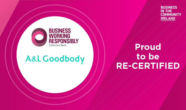 ALGoodbody's tweet photo. ALG have been awarded the Business Working Responsibly Mark for a third consecutive time. This is Ireland's leading accreditation of #ResponsibleBusiness practise in corporate Ireland and is awarded by @BITCIreland. Read more: https://t.co/u5m1PlJMh8 #BWRMark https://t.co/75E4zdAVtU