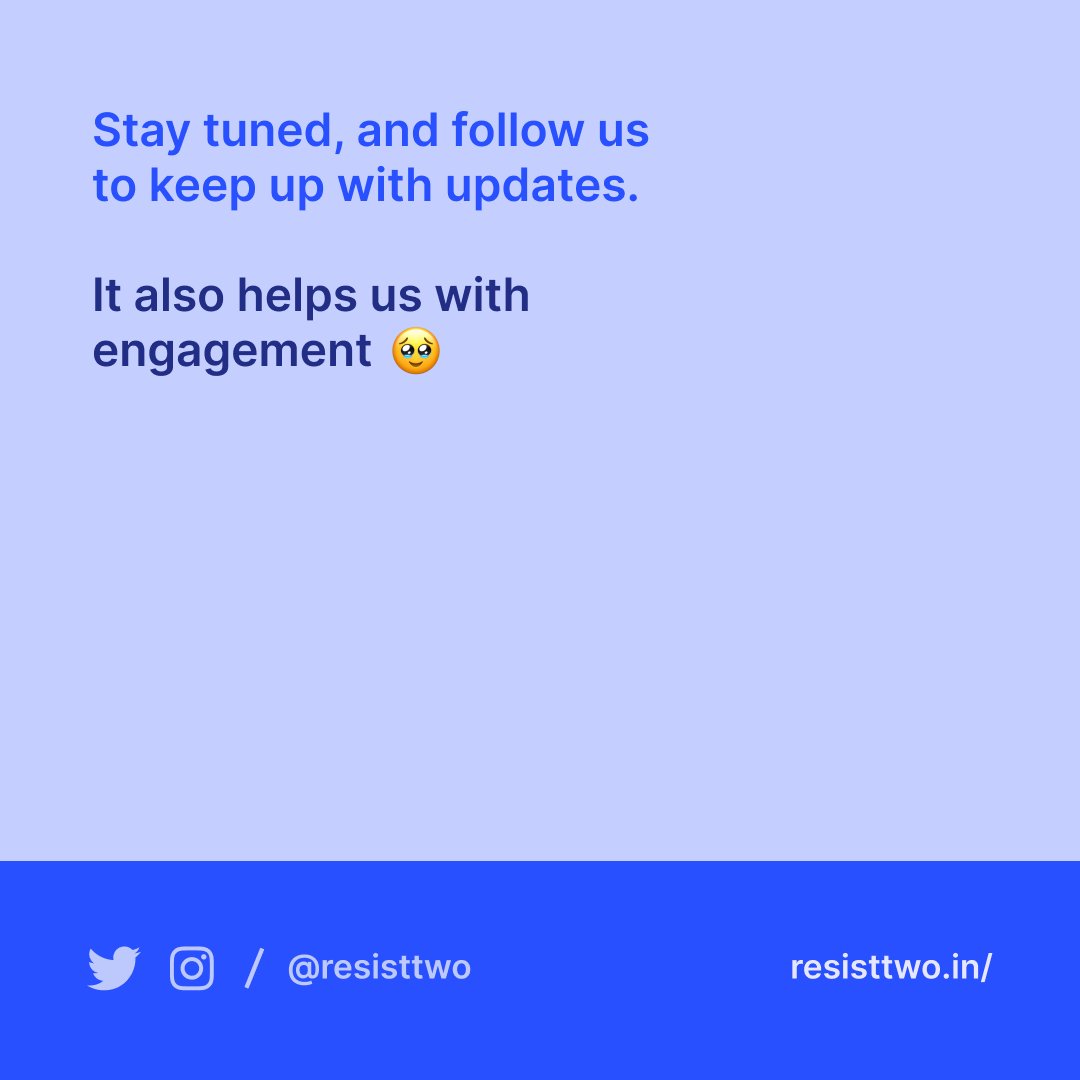 ResistTwo's tweet photo. Stay tuned and follow us to keep up with the updates!!!

5/5 https://t.co/YFjzNhl1eK