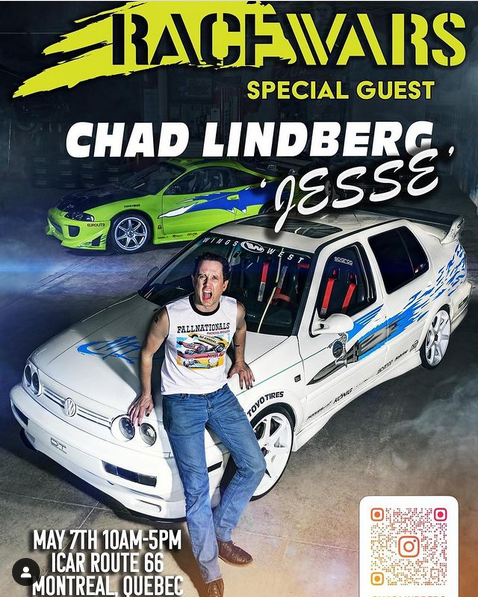 DianaLeeLxix's tweet image. 🧵1/2

#Reposted From @dom_dubreuil's IG:

"Are you ready for Racewars?🤩
In less than two weeks !!! For the first time ever at Racewars, @ChadLindberg  will be there with his #BringBackJesse Jetta to sign autographs and....on May 7th..."

Whole post @:
🔗instagram.com/p/CrbHAaGO2jy/