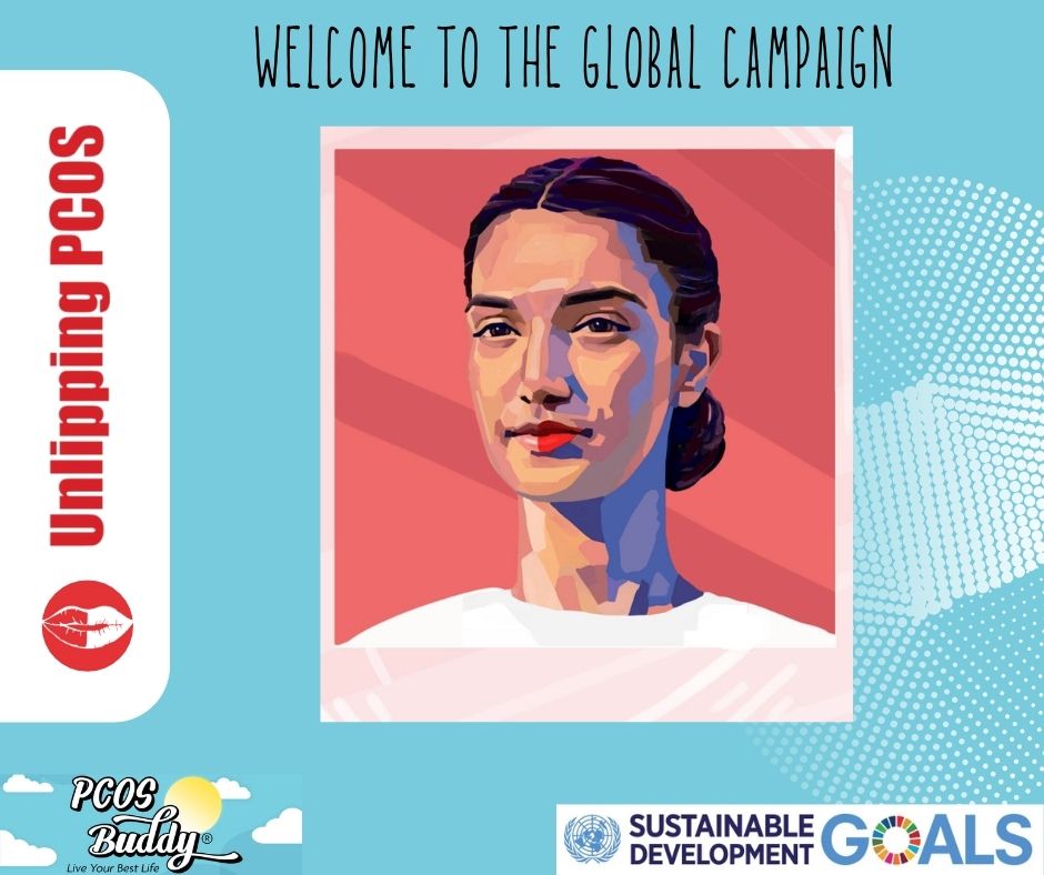We are delighted to announce that PCOS Buddy is partnering with the global campaign to raise awareness of Polycystic Ovary Syndrome (PCOS).

#pcosbuddy #pcosglobalcampaign #pcos #unlippingpcos #letstalkaboutit #tacklethetaboo #pcossymptoms