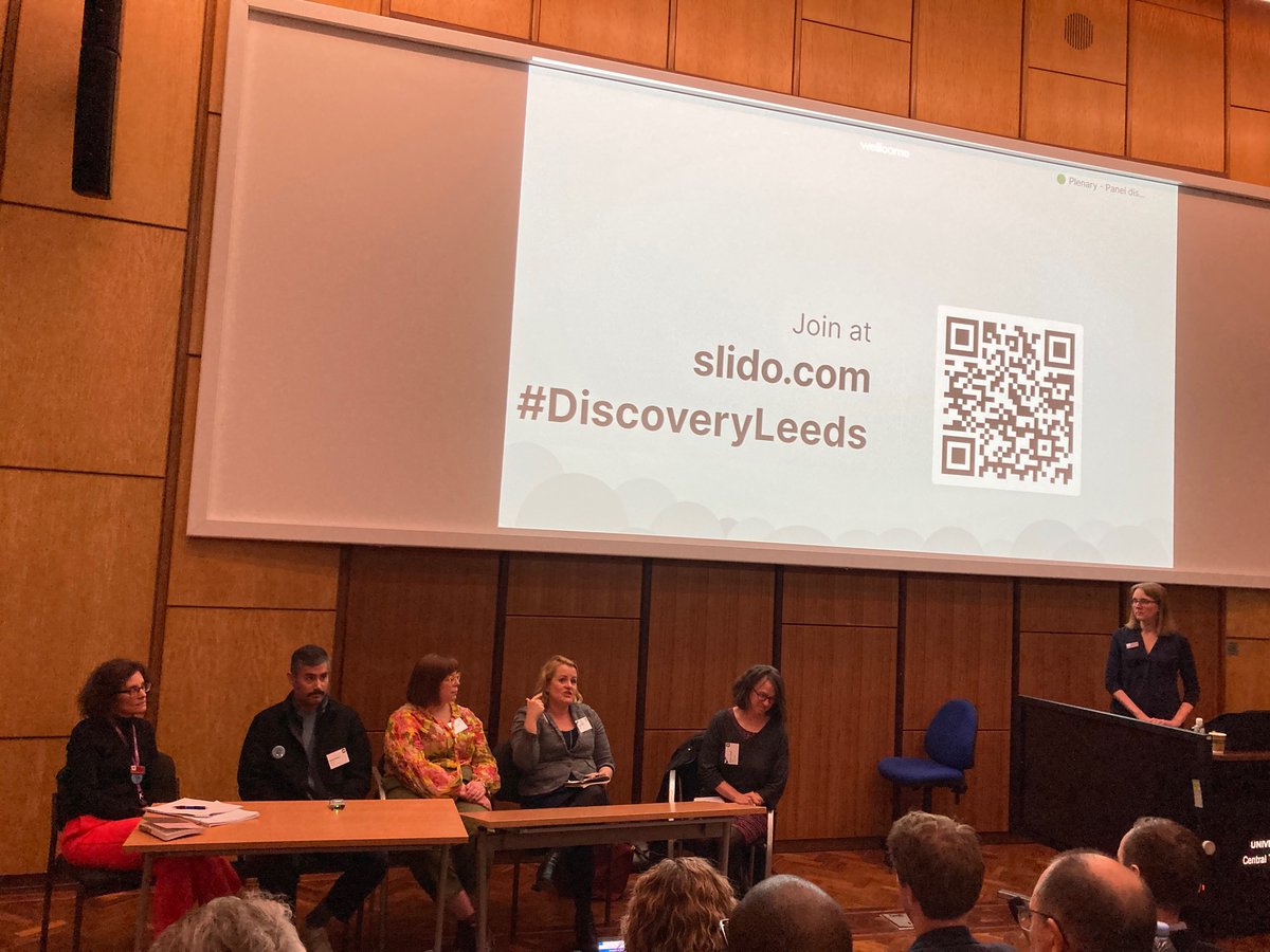 ThomasBray12's tweet photo. Now wrapping up our @wellcometrust   #discoveryresearch visit to Yorkshire and the North East with a panel to discuss the opportunities and challenges of discovery research and how we’re reflecting on who, what, and how we fund. https://t.co/FyBDDyk4Uf