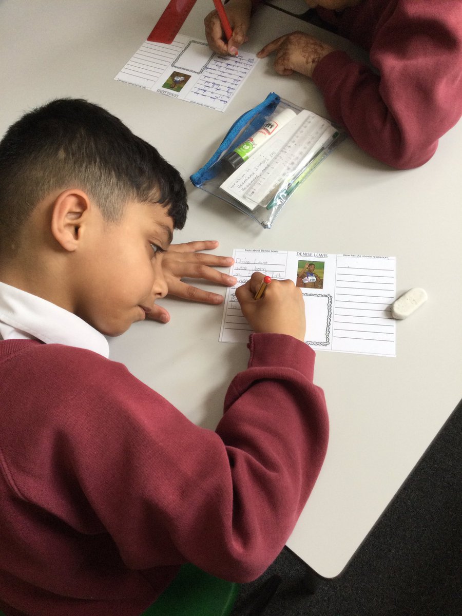 school_arden's tweet photo. During #AspirationWeek, Year 3 looked at how aspirational @RealDeniseLewis was for women’s sports! https://t.co/xppUirSqZx