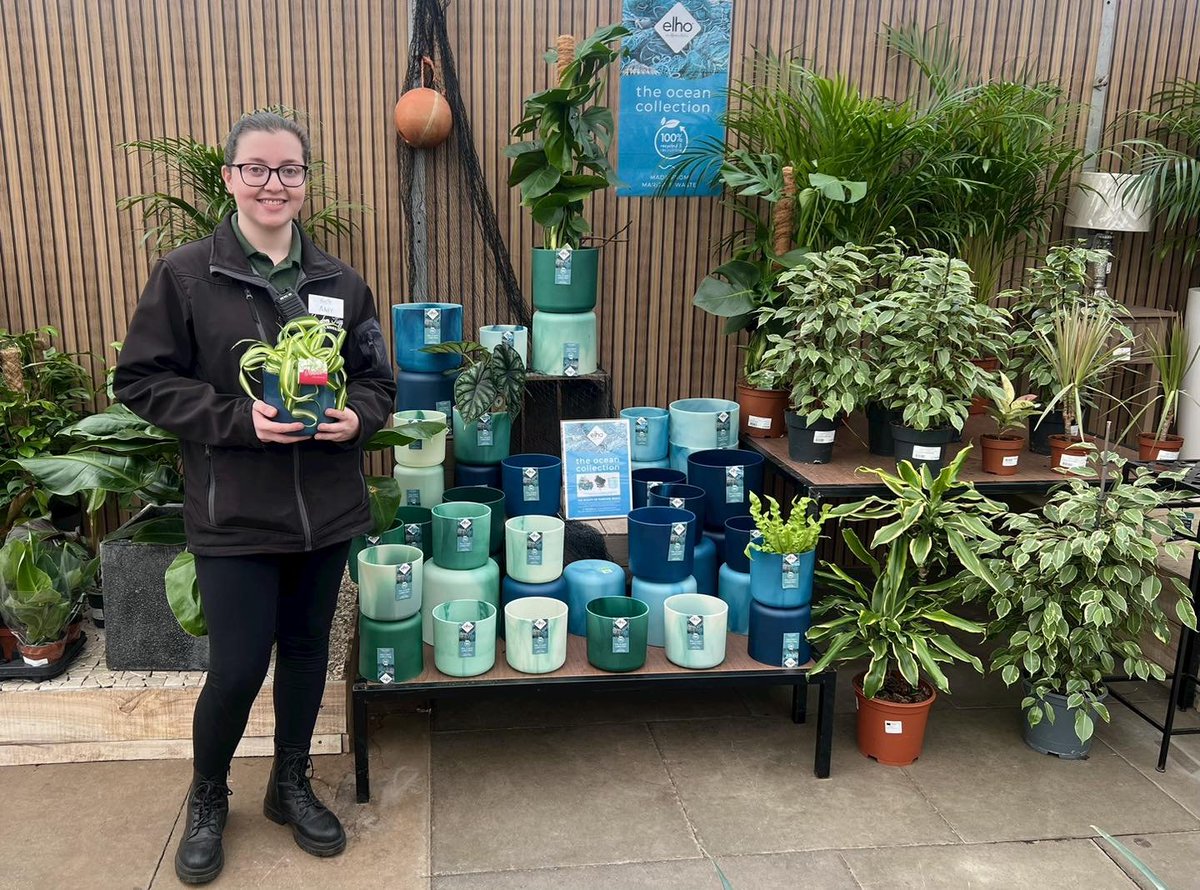 Look at these 100% recycled plant pots
This ocean collection is made with maritime plastic which consists of collected ropes and fishing nets. Each flower pot is unique as the recycled pollutants create a stunning marble affect, which enriches your home and helps the environment.
