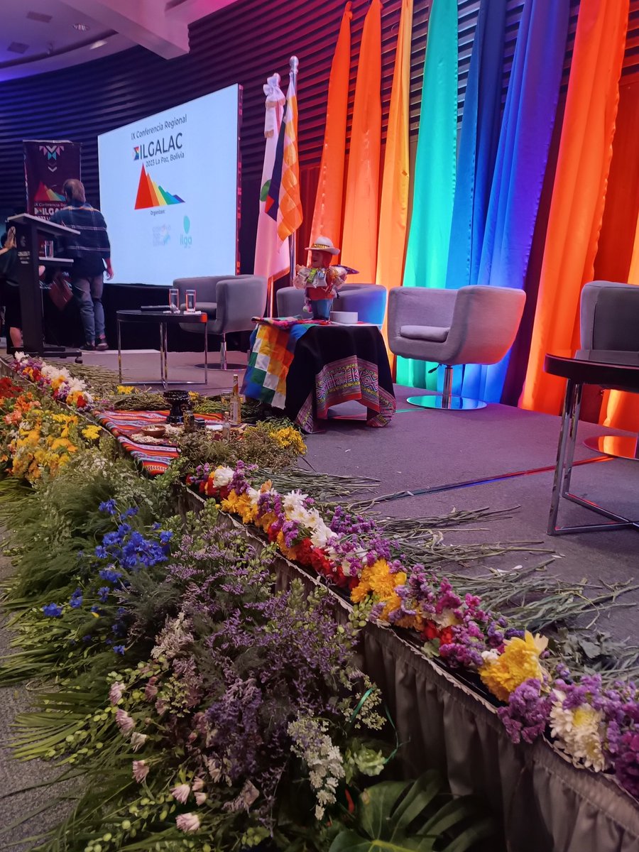 ErnesPOP's tweet photo. Hace unos años iniciaba sin querer queriendo con el activismo #LGBT en mi pequeña ciudad.
Hoy llegamos junto al colectivo al #ILGALAC Una conferencia internacional en #Bolivia
¿Lo pueden creer?
Guerreros del arcoiris de todo América
reunidos.
Emocionado hasta las lágrimas https://t.co/LX7pHXd8tM