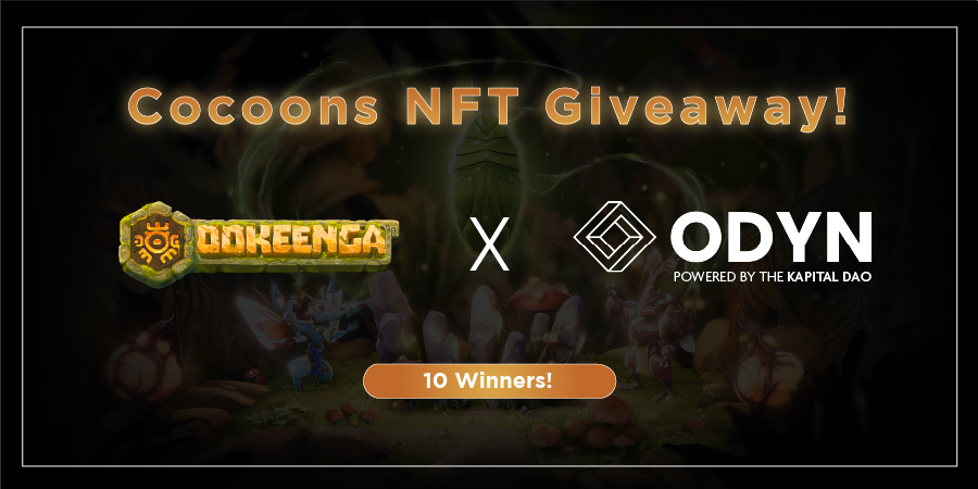 0xOdyn's tweet photo. 👾 Meet @ookeenga! A 3D Realtime Strategy, Tower Defense Game 👾

Ookeenga is one of the amazing games you can play on Odyn and we teamed up with them to bring you a giveaway! ⚡ 

We have 10 Ookeenga NFT Cocoons up for grabs! 

⏰ 48 hours
📥 Enter here: https://t.co/U56nfuUSwW https://t.co/xKdz8lW4XC