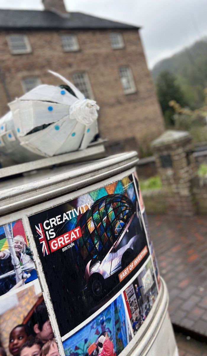 ST3AMCo's tweet photo. So disappointed to not be invited to the above ☝️ event on how #CreativityIsGreat Britain 🇬🇧 

Four years ago, the then Culture Minister Jeremy Wright briefed us on the #Unboxed2022 Festival of Creativity which we hoped to be part of but it was run as ten mega £5-15m projects - we only needed £1m🤣

Fortunately due to the #CultureRecoveryFund led by @CJ_Dinenage we learned a bit about live streaming in lockdown and are still #HereForCulture🙏

Inspired by #SeeMonster🆘 we were keen to provide some legacy and grassroots engagement and so…

Last Friday, on #WorldCreativityDay23 we launched our #StarShip22🚀 from #OurSeeMonster🏴‍☠️

Both made from Cardboard, Code and #OurCreativity23👨‍👩‍👧‍👦

We launched the #CreativityRevolution23✊ that Our Children, Our Communities and Our Country STILL so desperately need

We launched the #OurMillion23👨‍👩‍👧‍👦 appeal at @RandlayPrimary School, Shropshire

To raise a Million Quids
To Inspire a Million Kids
To Aim Higher Than High in Life
Powered by Creativity and Community

At Ironbridge, the birthplace of the Industrial Revolution

Let’s #CollaborateForCreativity

More info: https://t.co/2VZLIxcbn9