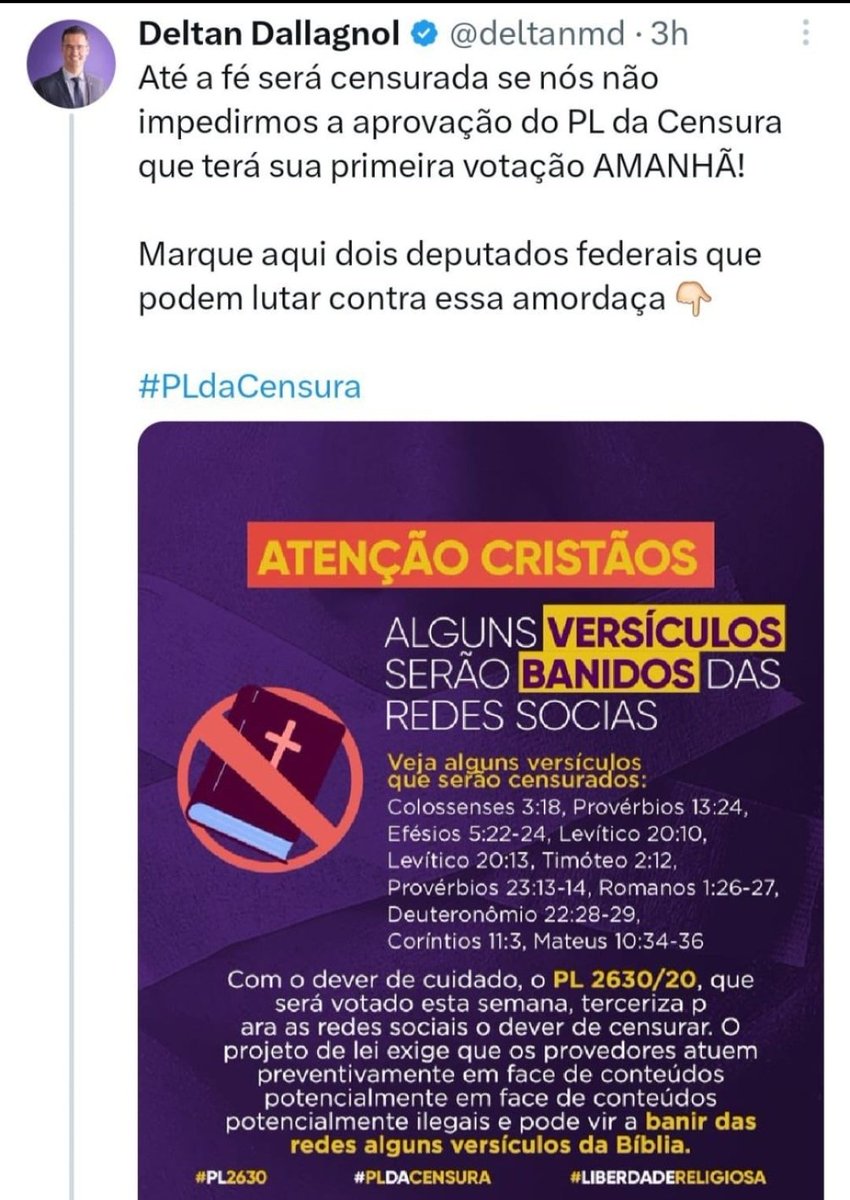 orlandosilva's tweet photo. 🚨 ALERTA DE FAKE NEWS! É por esse tipo de indignidade que as redes sociais estão cheias de discurso de ódio e desinformação. Quem lucra com essa campanha mentirosa, que explora a fé alheia para politicagem barata, deputado? Só reforça a URGÊNCIA da regulação. PL 2630 JÁ! https://t.co/HmqSLt4aaA