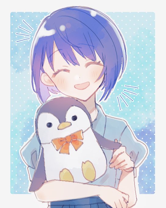 「stuffed penguin」 illustration images(Latest｜RT&Fav:50)