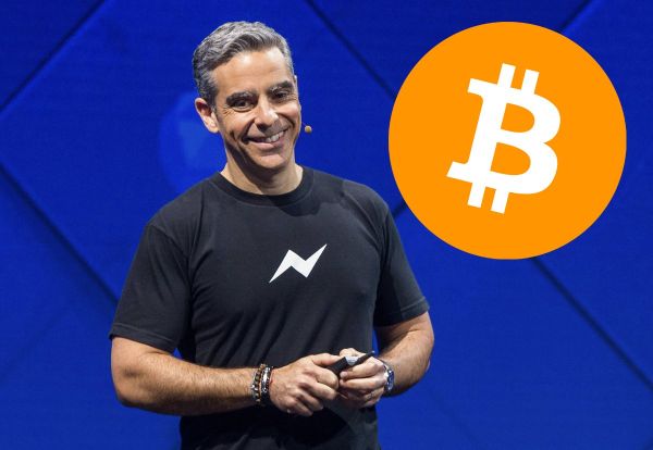BitcoinMagazine's tweet photo. Lightspark CEO David Marcus: The fact that #Bitcoin is "a form of value that is not controlled by any group of people is lifesaving, literally” https://t.co/CJBaRpPIiR