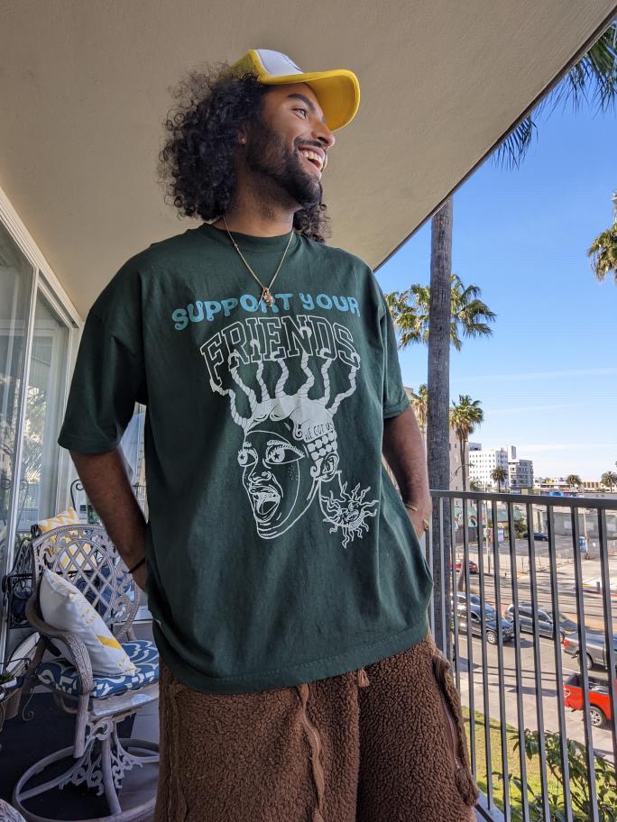 Some t-shirt collab designs I did for <a href="/KOImmigrants/">Kids Of Immigrants</a> x Black Market Flea ⭐️ 
#SupportYourFriends