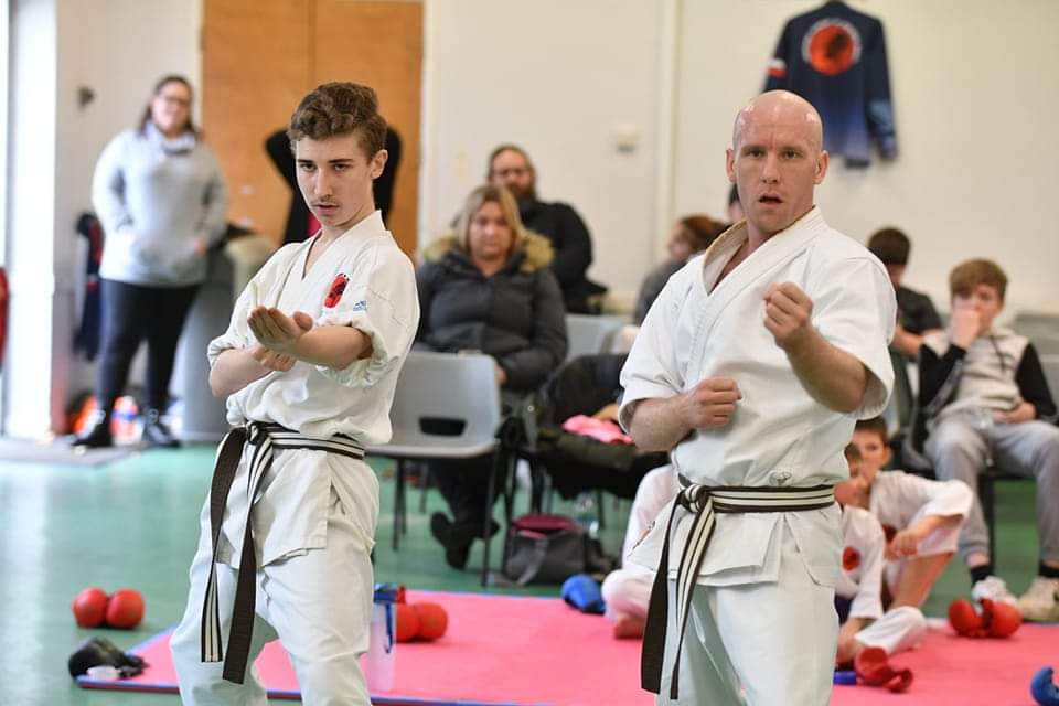 TeamHASK's tweet photo. We love our training sessions, and we have one today. Let's have Fun! 
#tuesdayvibe #karate #shotokan #SelfDefense #martialarts https://t.co/EPxRUNWgXX