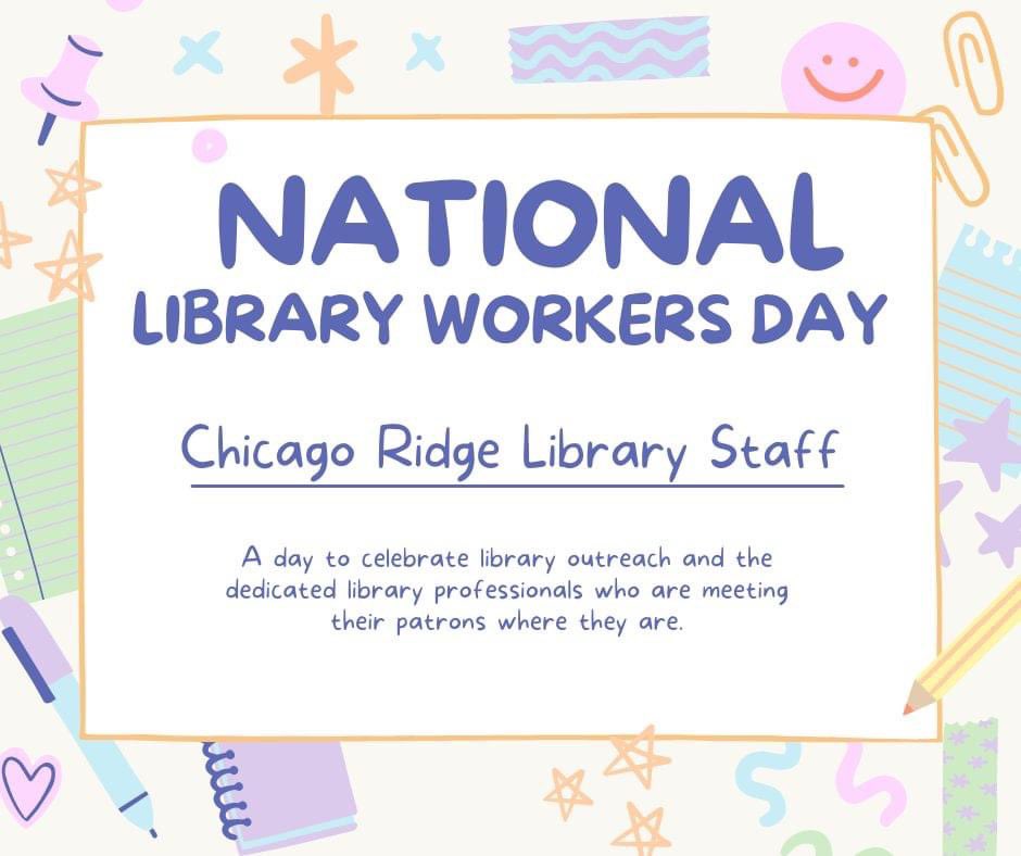 ChicagoRidge Library tweet media