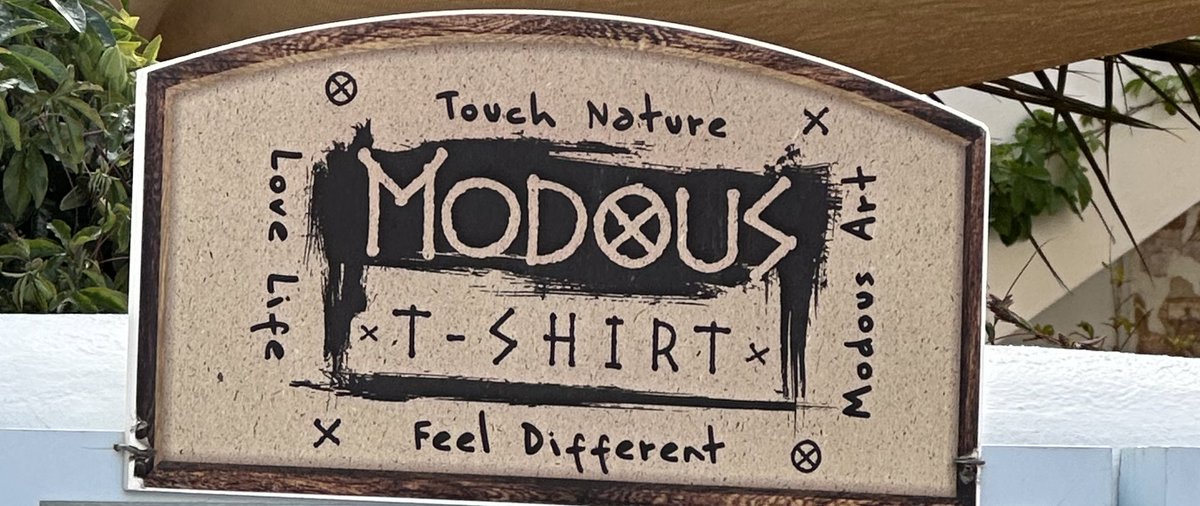 Spotted in Santorini: some kind of weird tensor product between a mapping class group and a special unitary group?