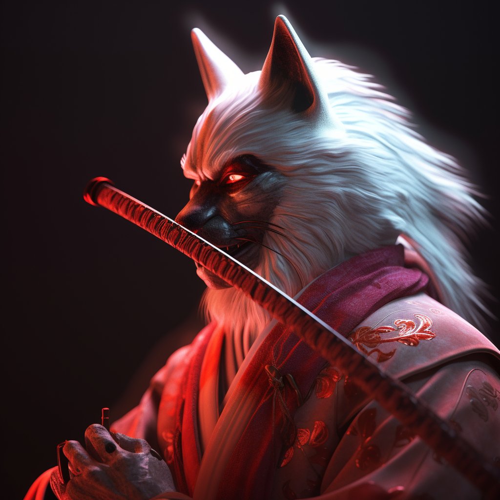 kurota_kenshin's tweet photo. Discover the dark side of the future with The Future Collection - featuring a villainous samurai with a Kitsune mask. ๐ก๏ธ๐ฆ
#TheFutureCollection #villain #samurai #Kitsunemask #futuristic #digitalart #technology #morality #power #discipline https://t.co/J3knheQi4q
