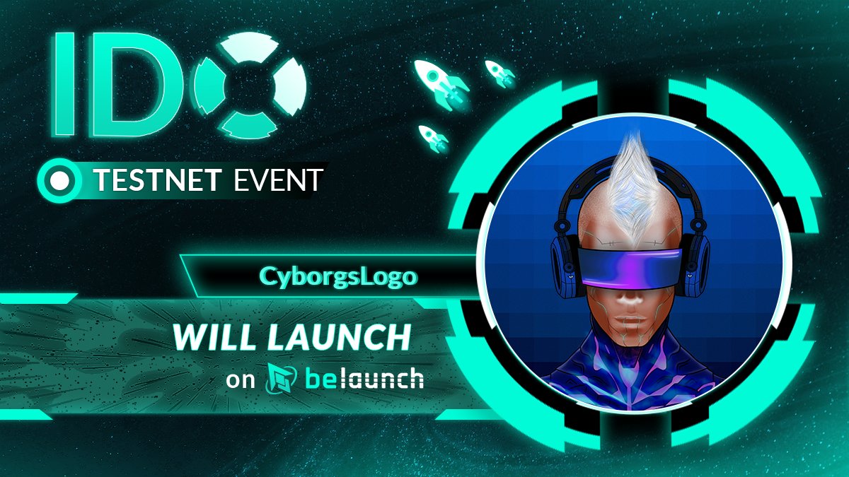 📢 The <a href="/CyborgsNFTs/">Cyborgs</a> Testnet IDO launched on
<a href="/BeLaunch_/">BeLaunch</a>

Sale Time⏰
25 Apr 2023 19:00 - 28 Apr 2023 19:00

✅👉dev-sui.belaunch.io/launchpad/6446…
🎁 50 most active participants will be rewarded with WL for Cyborgs NFTs

Submit your wallet to #testnetIDO channel: discord.gg/WhqkJfe8
