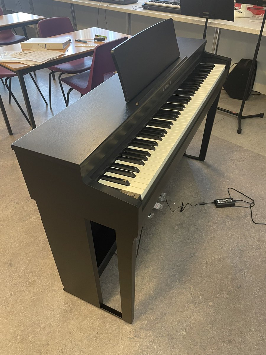 Exciting delivery in the music department today!