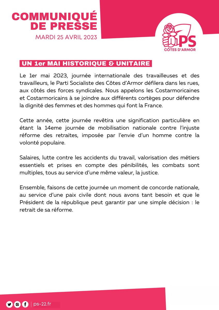 PS Côtes d'Armor tweet media