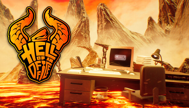 BogOtter's tweet photo. [LIVE] Very excited to take a first-look at @HellOfAnOffice today, which recently had a huge update called Necktie Negligences!

Thanks to @Stride_PR for sponsoring today's stream. #ad 

Check out the game:  https://t.co/pVVMdXw5U9

Check out the stream:  https://t.co/eZs8yfBtBC https://t.co/tKVxo3Pu3G