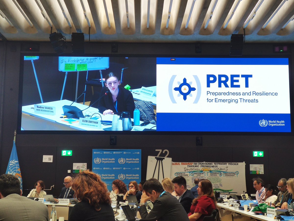 'Give pandemic preparedness investments same importance as defence' Comprehensive summary of our discussion on the investment case for preparedness at #who by @elenismitham