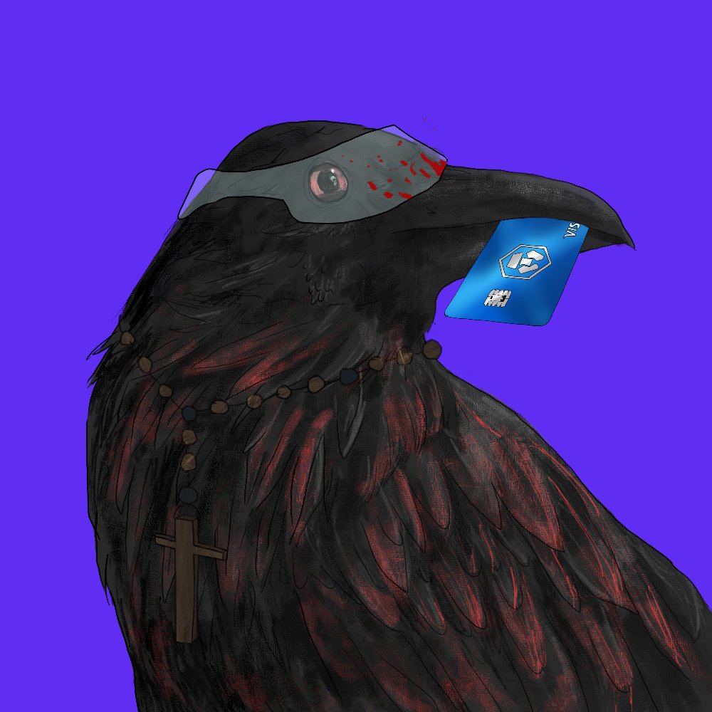 CRO CROW #7607 SOLD FOR 299 #CRO

Rank: 6684
Tx: cronoscan.com/tx/0x6e71045fc…

Floor Price: 249 #CRO
Total Volume: 2,946,484 #CRO
Market: app.ebisusbay.com/collection/cro…

discord.gg/8a8Xm4wwR9