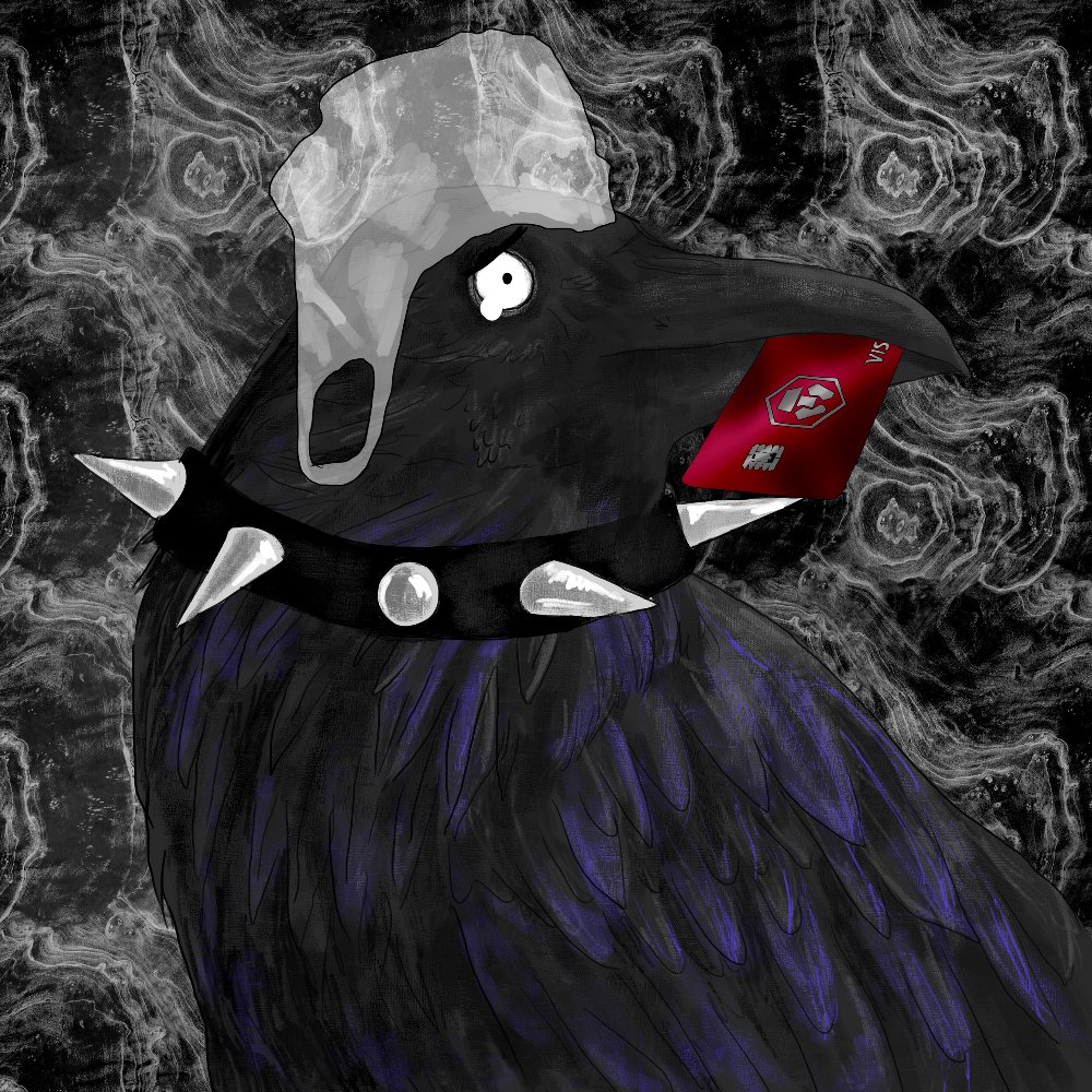 CRO CROW #7273 SOLD FOR 299 #CRO

Rank: 2995
Tx: cronoscan.com/tx/0x6e71045fc…

Floor Price: 249 #CRO
Total Volume: 2,946,484 #CRO
Market: app.ebisusbay.com/collection/cro…

discord.gg/8a8Xm4wwR9