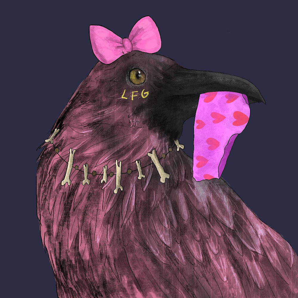 CRO CROW #7726 SOLD FOR 299 #CRO

Rank: 2336
Tx: cronoscan.com/tx/0x6e71045fc…

Floor Price: 249 #CRO
Total Volume: 2,946,484 #CRO
Market: app.ebisusbay.com/collection/cro…

discord.gg/8a8Xm4wwR9