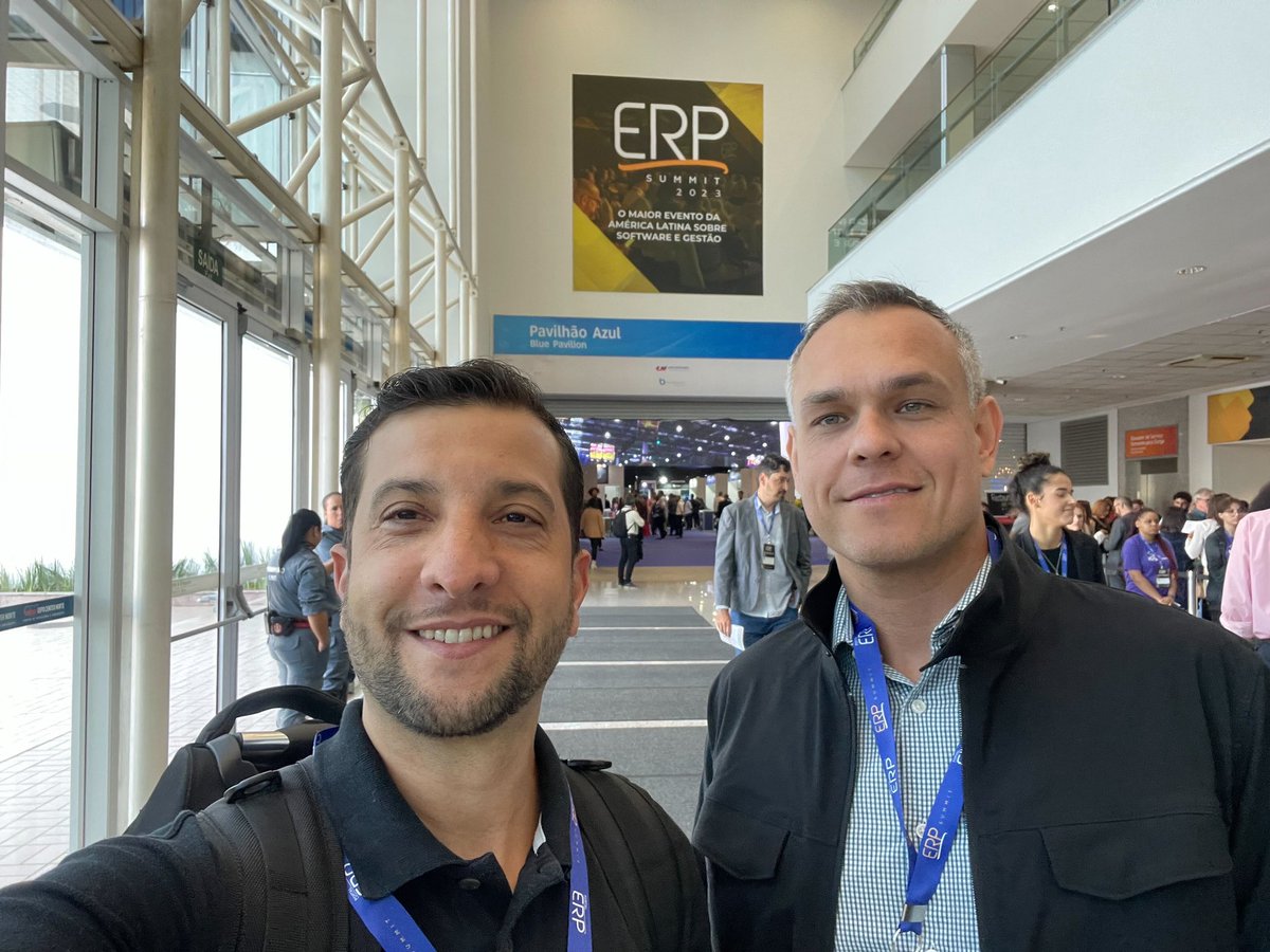 gyramais's tweet photo. Nosso co-CEO, Rodrigo Cabernite e nosso Head de Business Development, Fábio Santos, na ERP Summit 2023! 🚀

#ERP #summit2023 https://t.co/XohLvMIeFx