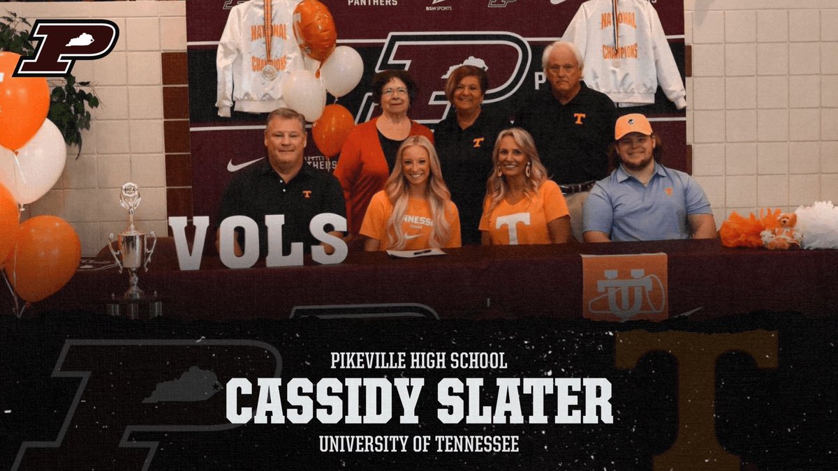𝐆𝐨𝐨𝐝 𝐎𝐥’ 𝐑𝐨𝐜𝐤𝐲 𝐓𝐨𝐩!

Congratulations to Cassidy Slater on signing with  the University of Tennessee to continue her Cheerleading career! 📣 

🍊 🐾 🍊 🐾 🍊