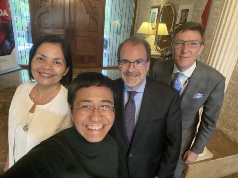 AmbDBHartman's tweet photo. #JournalisticFreedom 🇨🇦🇵🇭 https://t.co/WQ6fBRy2dp
