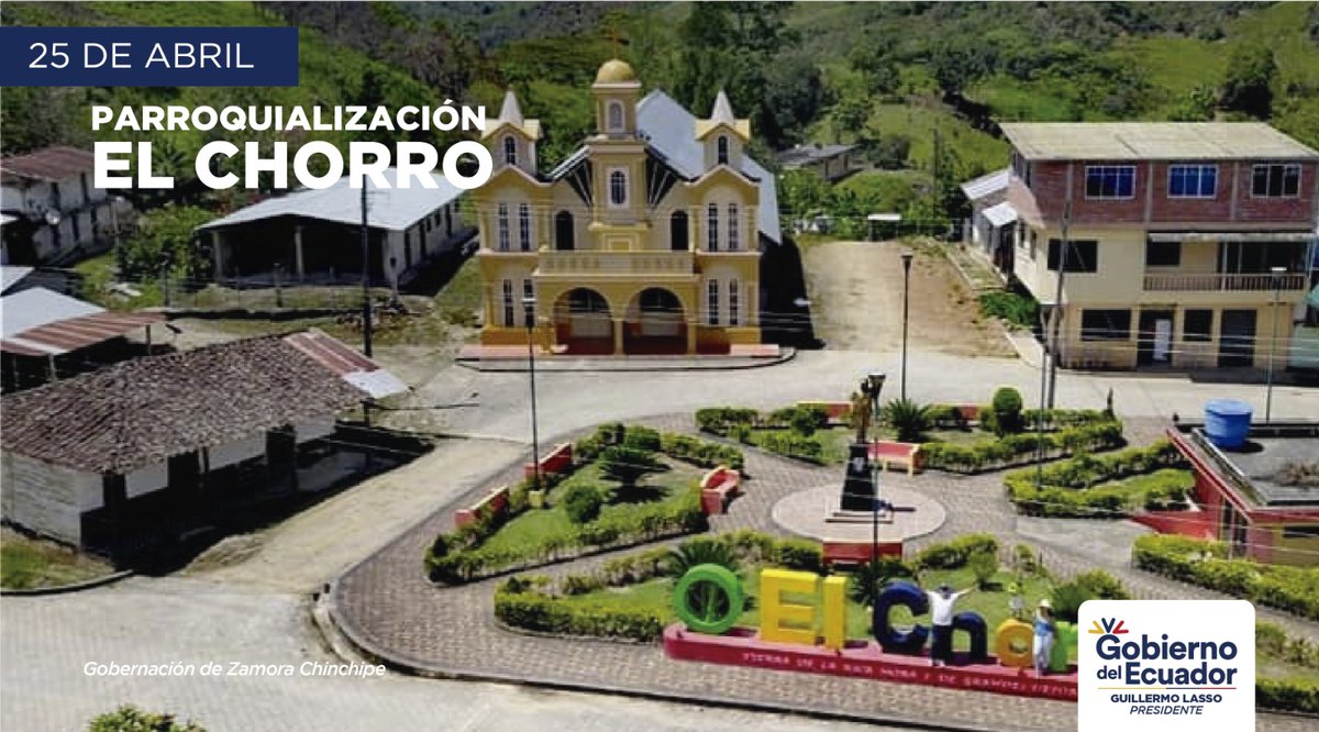goberzamora's tweet photo. 🌿 Saludamos y felicitamos a las productivas parroquias #Cumbaratza, #Timbara #Sabanilla y #ElChorro al cumplir 68 años de vida política.
¡Viva las hospitalarias parroquias de nuestra emblemática provincia! 🎉
#GobiernoDelEcuador
#JuntosLoHacemosPosible https://t.co/5VLSI2SdLY