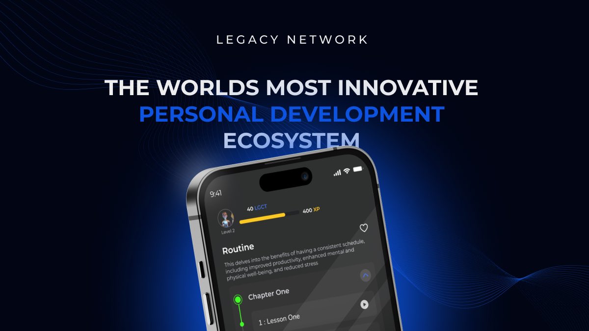 LegacyNetworkio's tweet photo. Looking to take your life to the next level? 🃏
The Legacy Network ecosystem is here to help you achieve your full potential!

1️⃣ Our ICO allows you to join our thriving ecosystem, providing you with access to the knowledge and tools you need for personal growth and success. Purchase your Legacy tokens now and profit from earning opportunities.

2️⃣ Join our communities and engage with like-minded individuals who share your passion for personal development. Share your experiences, learn from others, and build lasting connections that will support your journey.

3️⃣ Stay ahead of the game by subscribing to our newsletter and be the first to try out our latest products and tools designed to empower you on your path to success. 

With the Legacy, the possibilities are endless!