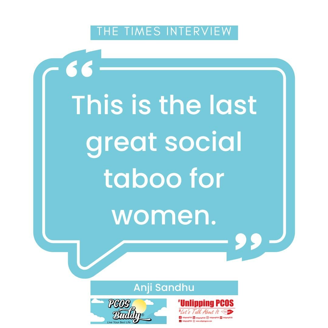 PCOS symptoms can create a shame and embarrassment. People can feel excluded from society because of their symptoms.  In this interview, Anji, founder, refers to hirsutism, a symptom of PCOS, as 'the last great taboo for women'.  See
thetimes.co.uk/.../campaign-t…...
#pcosbuddy