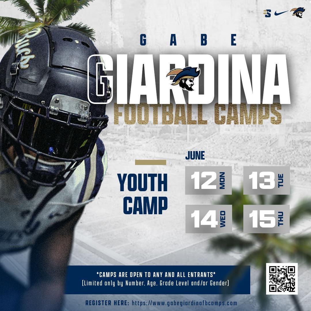 Spring Ball is officially done! We’re back to work now! 

Camp SZN is now in session! Use the QR codes or links posted below to sign up!