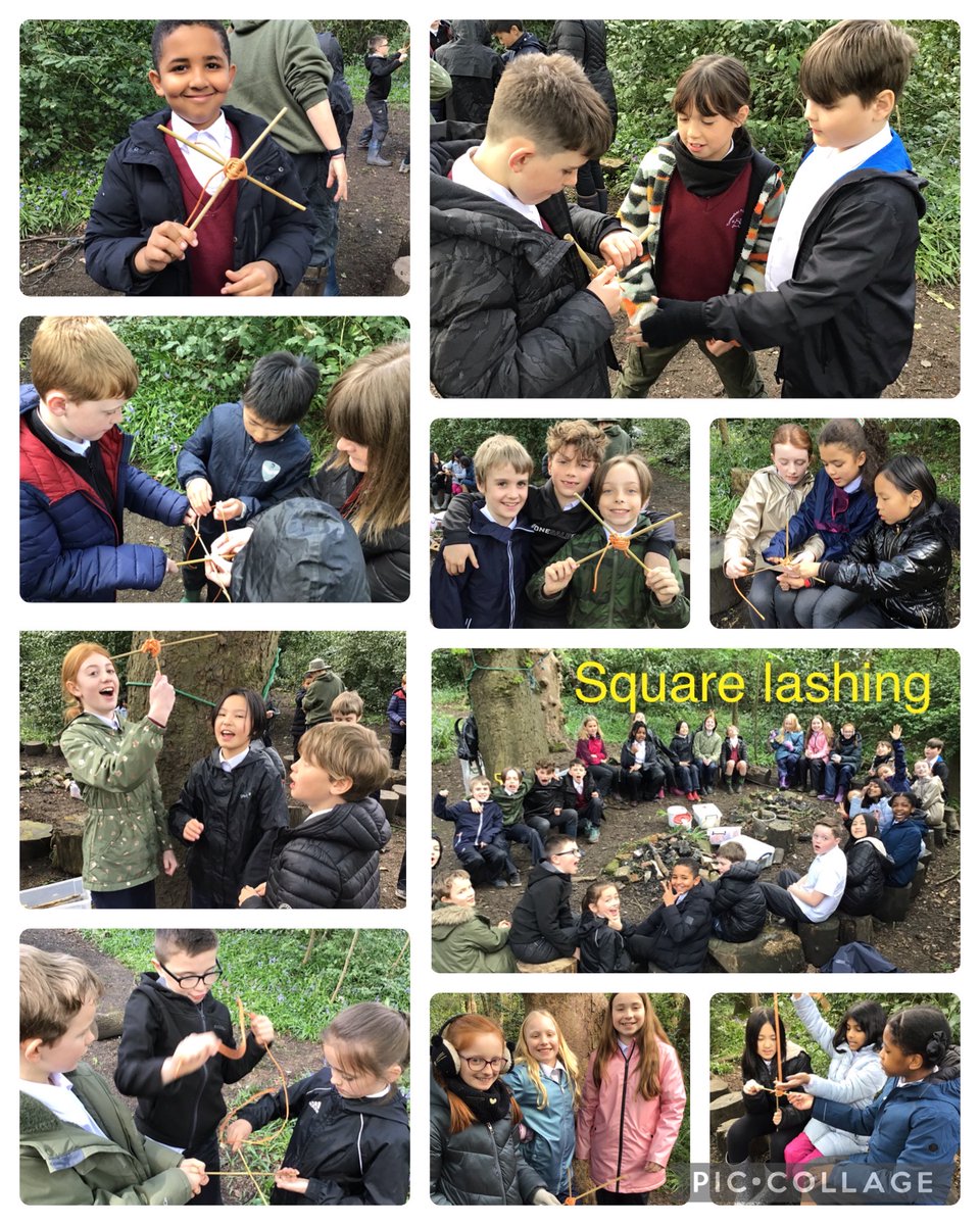 TyntesfieldPB's tweet photo. 5PB thoroughly enjoying Woody Wanderers with Mrs Gilmore this afternoon. #squarelashing #forestschool #woodywanderers #tpsoutdoorlearning @tpswoodywanderers @tpslifeskills https://t.co/JrlqsmGJ5n
