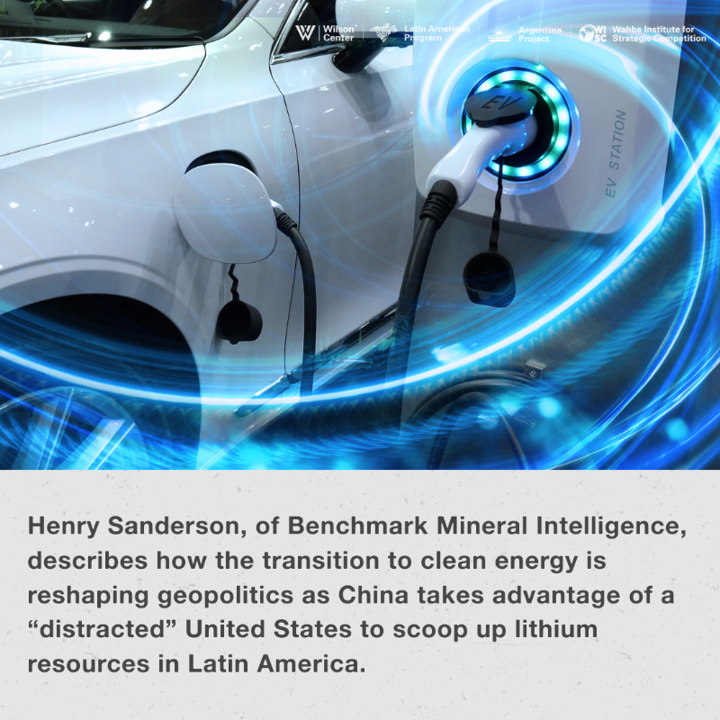 LATAMProg's tweet photo. In this new @TheWilsonCenter @LATAMProg report, @benchmarkmin’s @hjesanderson, @IUONeill’s John Graham and John Rupp, and @dundeeuni’s @AnaEBastida examine Latin America’s enormous potential to supply the lithium needed to drive the global energy transition.