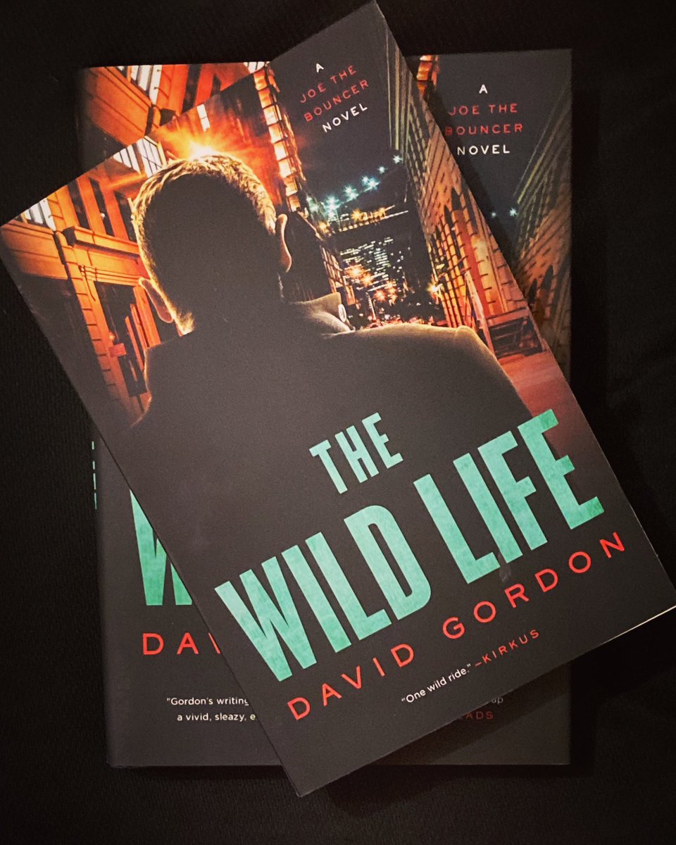 Out today in paperback: THE WILD LIFE by @DavidGordonX In this Joe the Bouncer novel, the ex-Special Forces operative hunts down a serial kidnapper targeting NYC’s most desirable call girls.