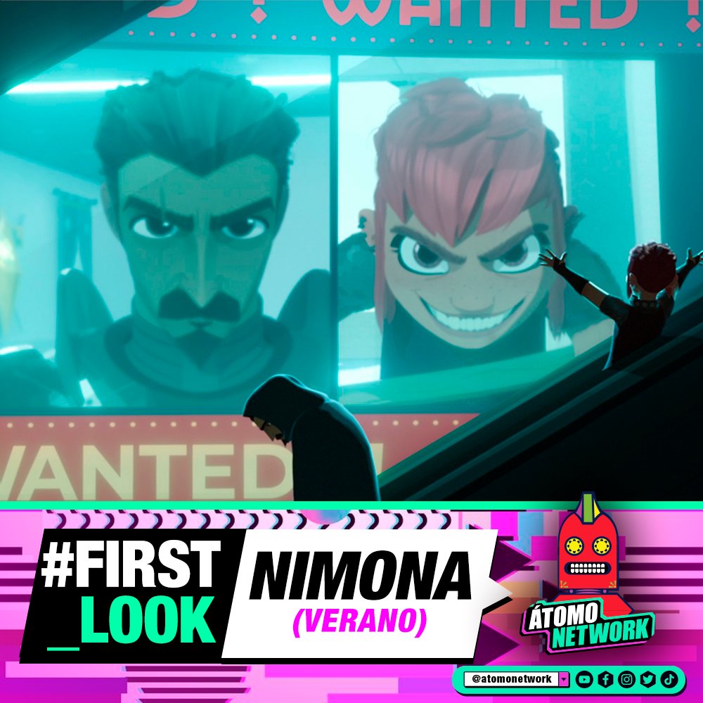 pixelatomicoyt's tweet photo. Primer vistazo de #Nimonia. Cuando un caballero de un mundo medieval futurista es acusado de un crimen que no ha cometido. La única que puede ayudarle a demostrar su inocencia es una traviesa adolescente que resulta ser una cambia formas. Llega en verano de 2023. https://t.co/RyAbM7feoK
