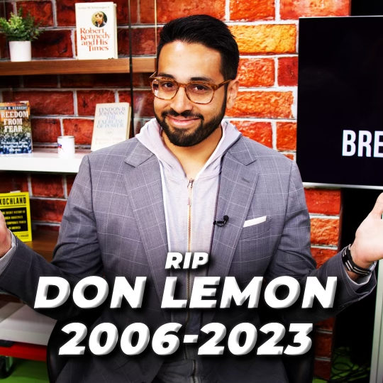 esaagar's tweet photo. I promised our premium subscribers I would commit this sartorial atrocity if Don Lemon was fired from CNN. I'm a man of my word, enjoy the show today https://t.co/An5EPKUy5p https://t.co/1JbaQJICaf